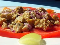 Fotografija recepta: Ponarejeni možgani z jajci