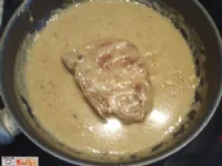 Fotografija recepta: Svinjski zrezki v hrenovi omaki