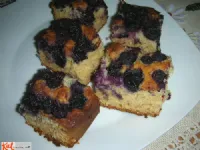 Fotografija recepta: Pecivo z marcipanom in borovnicami