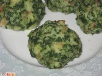 Fotografija recepta: Špinačni žličniki