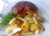 Fotografija recepta: Nadevana piščančja bedra