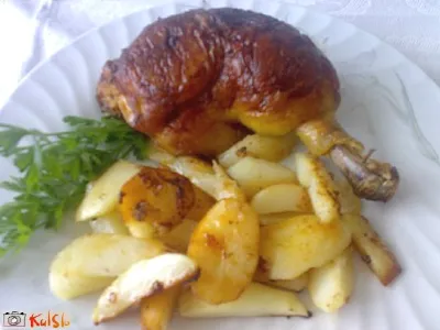 Nadevana piščančja bedra