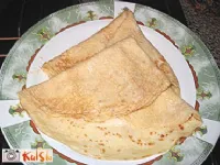 Fotografija recepta: Palačinke s smetano in kokosom