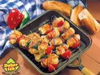 Fotografija recepta: Marinirani piščančji ražnjiči