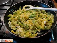 Fotografija recepta: Bučke z jajci