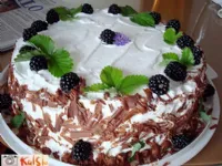 Fotografija recepta: Torta Črni gozdiček po moje