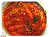 Fotografija recepta: Škampi na buzaro