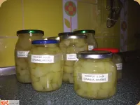 Fotografija recepta: Bučkin kompot z belim vinom