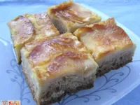 Fotografija recepta: Jabolčno pecivo s pudingom