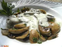Fotografija recepta: Gobova solata z jogurtom