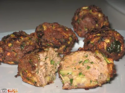 Polpeti iz mletega mesa in bučk