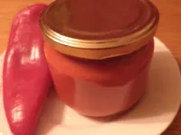 Fotografija recepta: Ajvar iz rdeče paprike