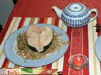 Fotografija recepta: Lososov kotlet na sopari