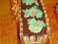 Fotografija recepta: Božična torta s čokolado