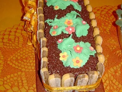 Božična torta s čokolado