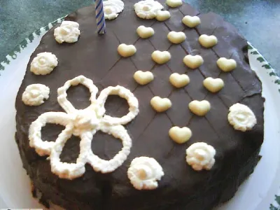 Dvojna čokoladna torta