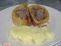 Fotografija recepta: Svinjska ribica v testu