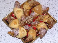 Fotografija recepta: Orehovo - čokoladni rogljički