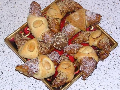 Orehovo - čokoladni rogljički