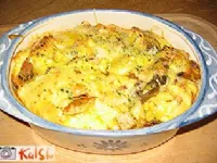 Fotografija recepta: Sirova torta s hrenovko