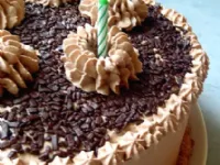 Fotografija recepta: Čokoladna torta z maskarpone sirom