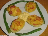Fotografija recepta: Polnjeni krompirčki za mojo Anjo