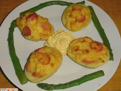 Polnjeni krompirčki za mojo Anjo