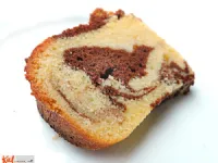 Fotografija recepta: Beljakov marmorni kolač