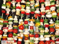 Fotografija recepta: Zelenjavni ražnjiči