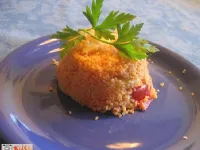 Fotografija recepta: Kuskus z dušeno zelenjavo