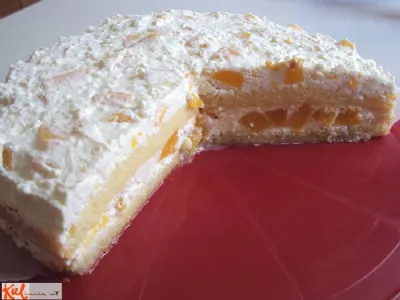 Skutna torta - preprosta in osvežilna