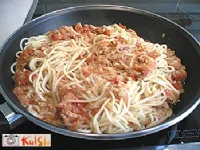 Fotografija recepta: Špageti Salamanka