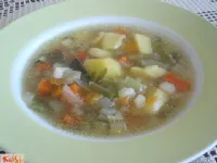 Fotografija recepta: Zelenjavna juha, primerna tudi za dojenčke