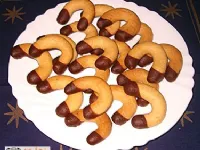 Fotografija recepta: Kokosovi rogljički (brez jajc)