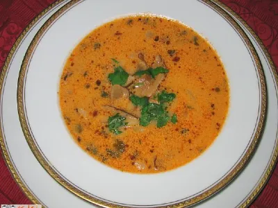 Krompirjeva juha z gobami