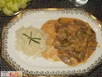 Fotografija recepta: Boeuf Stroganoff