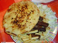 Fotografija recepta: Lepinja+čevapi