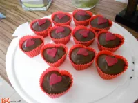 Fotografija recepta: Čokoladni mafini z višnjami