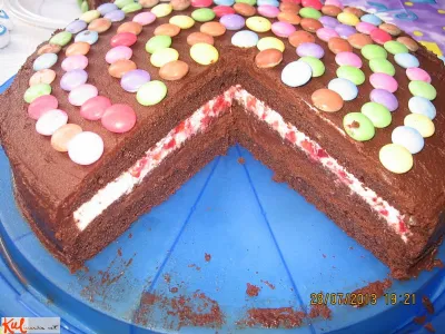 Čokoladno - jagodna torta