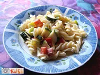 Fotografija recepta: Hladne testenine z zelenjavo