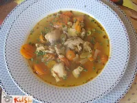 Fotografija recepta: Piščančji paprikaš s korenčkom