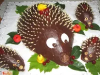 Fotografija recepta: Torta ježek