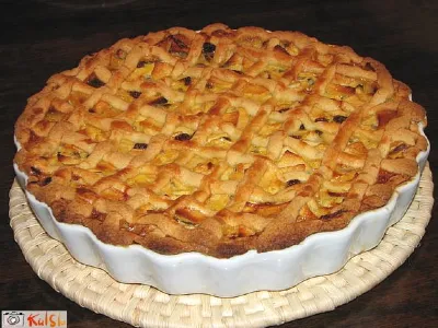 Mrežasta jabolčna pita