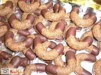 Fotografija recepta: Orehovi rogljički brez pečenja