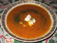 Fotografija recepta: Bučna juha z ajdovo kašo