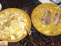 Fotografija recepta: Kmečka pojedina - kislo zelje s krompirjem