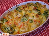 Fotografija recepta: Zelenjava z bešamelom