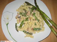 Fotografija recepta: Fusili s šparglji