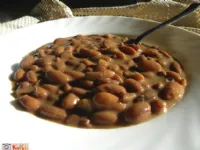 Fotografija recepta: "Fasoi in tecia" -  fižol v kozici