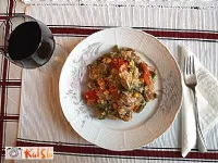 Fotografija recepta: Piščančja rižota z veliko zelenjave